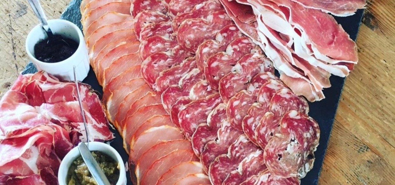 gourmet food at Acaibo - Wine Paths